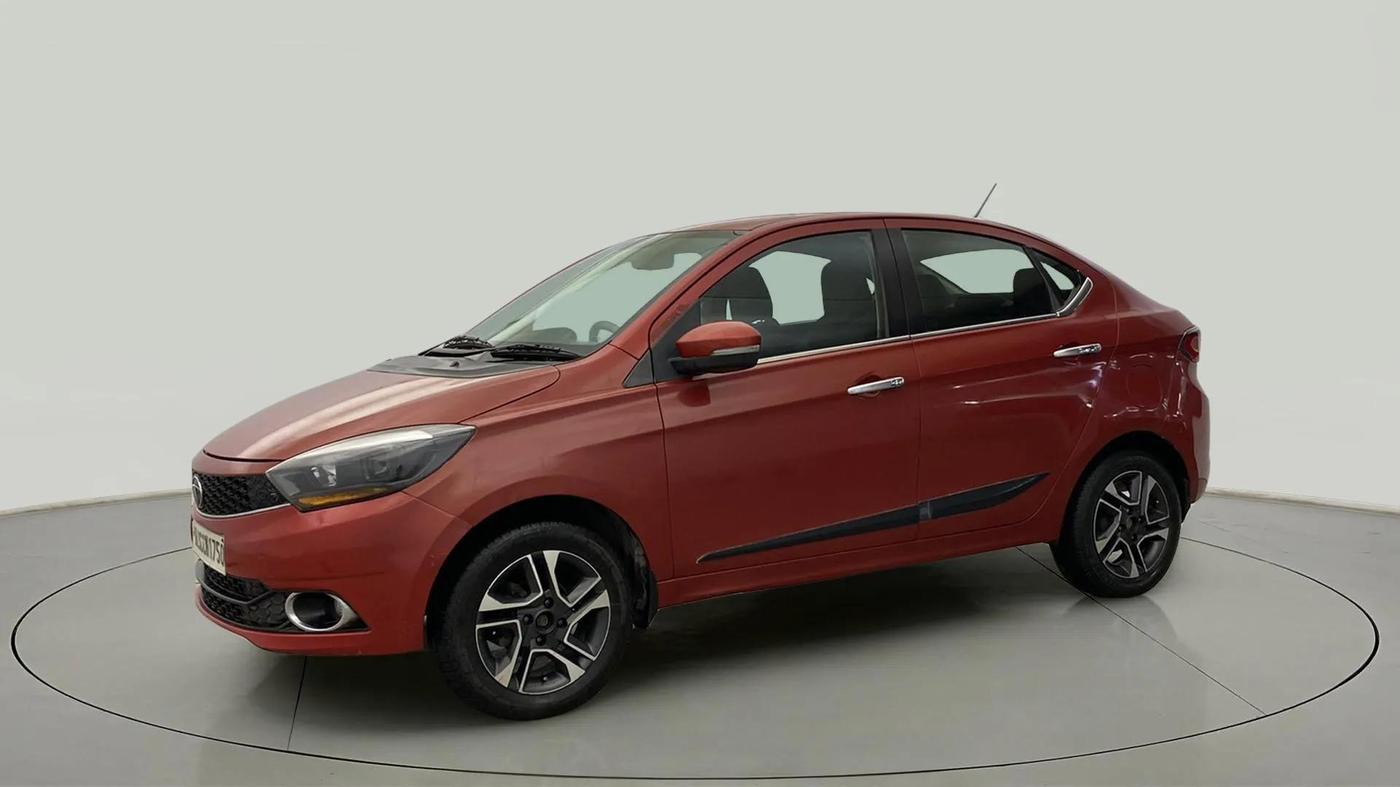 2017 Tata TIGOR XZ (O) PETROL, Petrol, Manual, 86,126 km, Left Front Diagonal