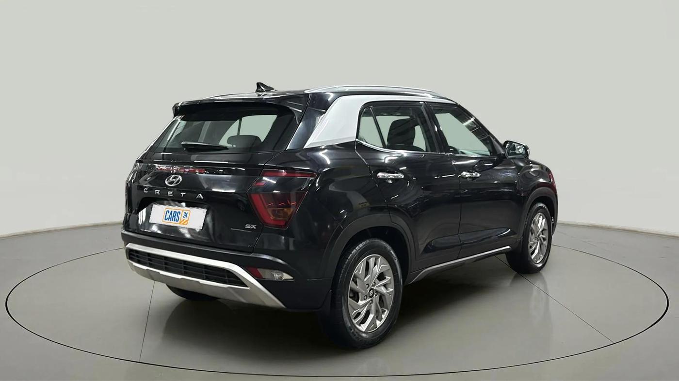 2021 Hyundai Creta SX 1.5 PETROL, Petrol, Manual, 42,414 km, Right Back Diagonal