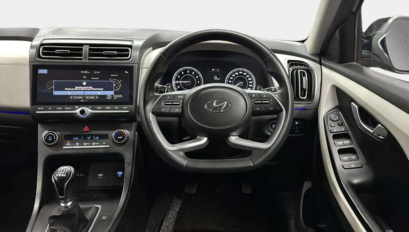 2021 Hyundai Creta SX 1.5 PETROL, Petrol, Manual, 42,414 km, Steering Wheel Close Up