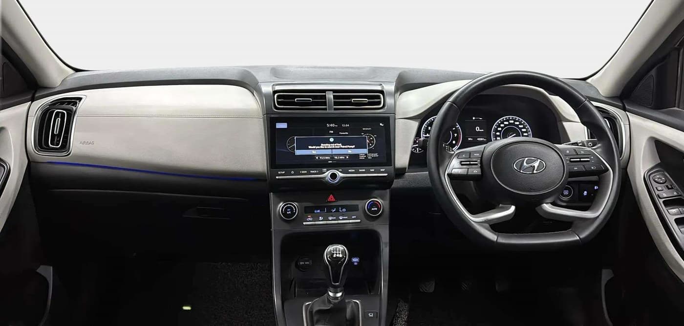 2021 Hyundai Creta SX 1.5 PETROL, Petrol, Manual, 42,414 km, Dashboard