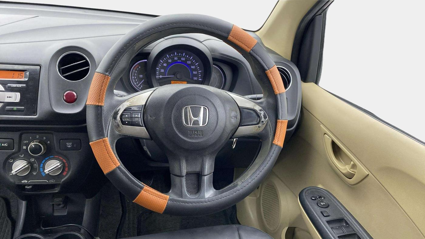 2015 Honda Amaze 1.2L I-VTEC SX, Petrol, Manual, 88,442 km, Steering Wheel Close Up