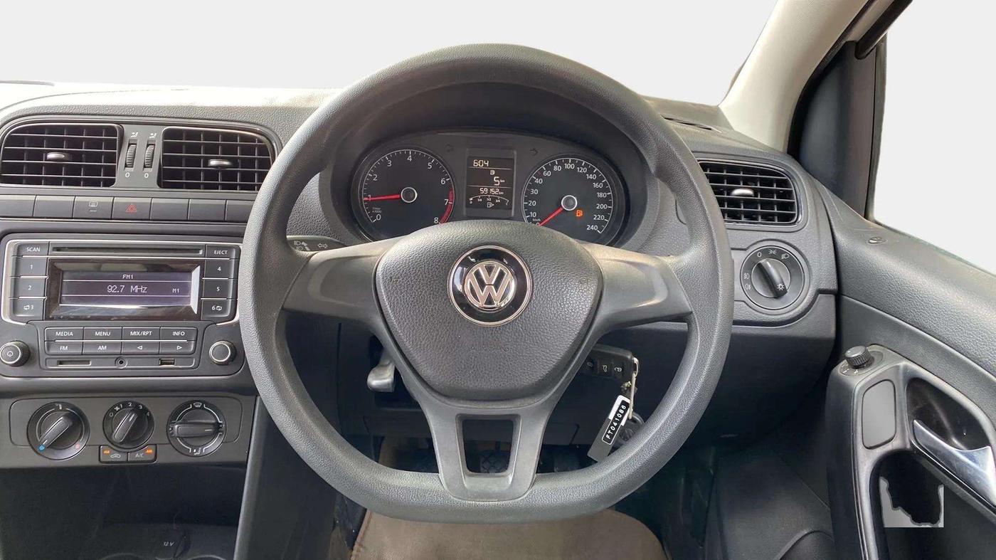 2014 Volkswagen Polo COMFORTLINE 1.2L PETROL, Petrol, Manual, 59,150 km, Steering Wheel Close Up