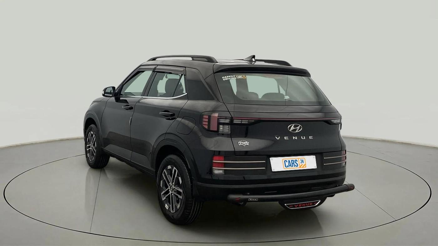 2024 Hyundai VENUE S (O) 1.2 KNIGHT EDITION, Petrol, Manual, 4,743 km, Left Back Diagonal