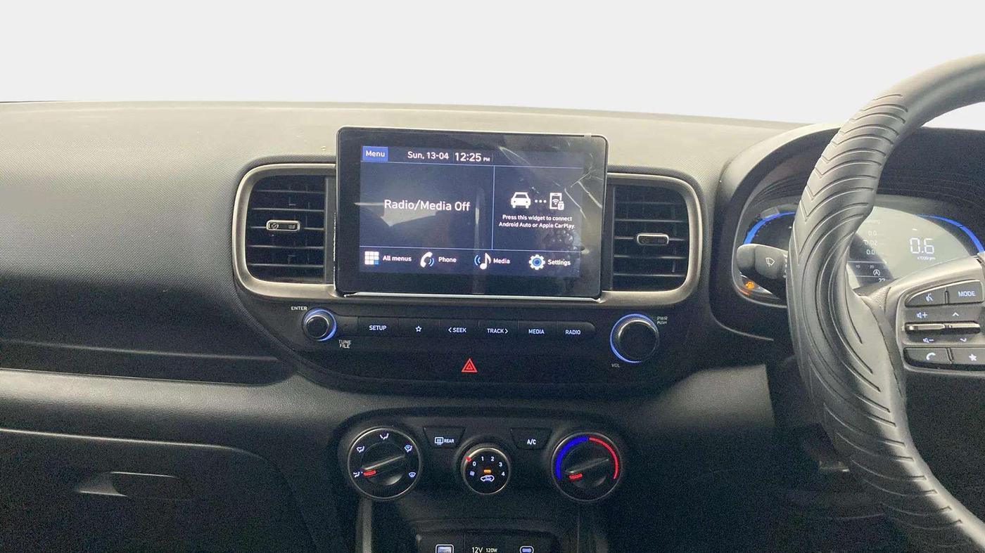 2024 Hyundai VENUE S (O) 1.2 KNIGHT EDITION, Petrol, Manual, 4,743 km, Air Conditioner