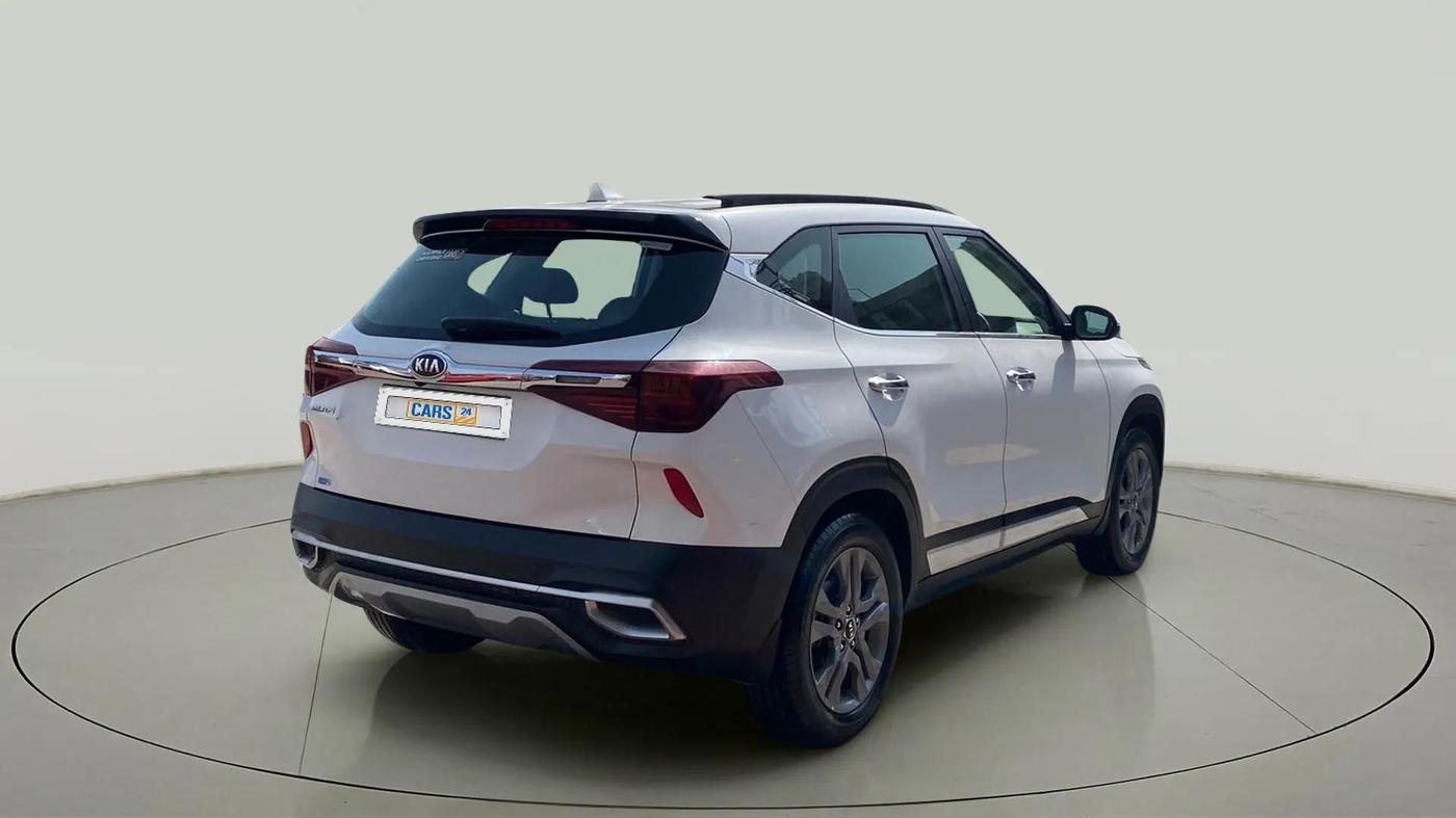 2019 KIA SELTOS HTX PLUS 1.5 DIESEL, Diesel, Manual, 11,424 km, Right Back Diagonal