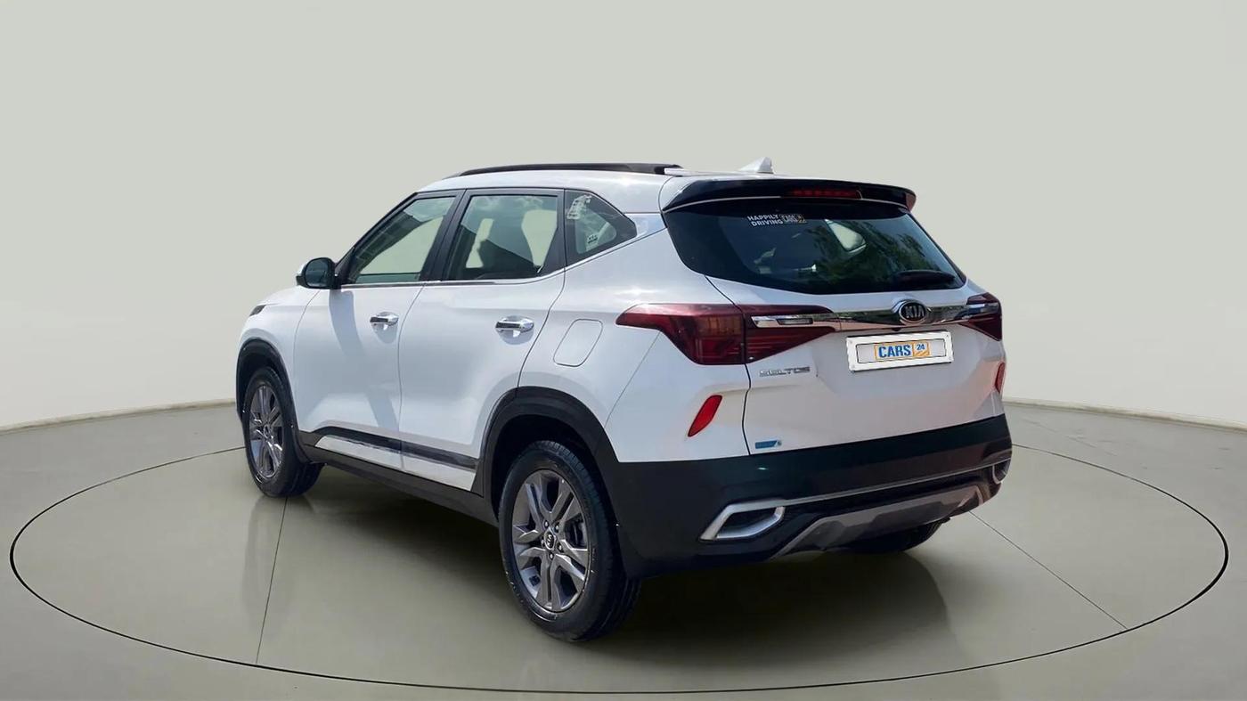 2019 KIA SELTOS HTX PLUS 1.5 DIESEL, Diesel, Manual, 11,424 km, Left Back Diagonal