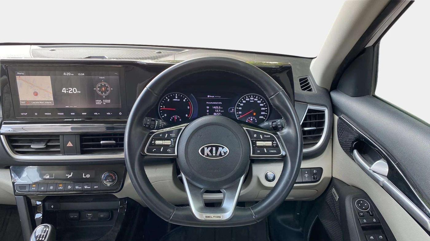 2019 KIA SELTOS HTX PLUS 1.5 DIESEL, Diesel, Manual, 11,424 km, Steering Wheel Close Up