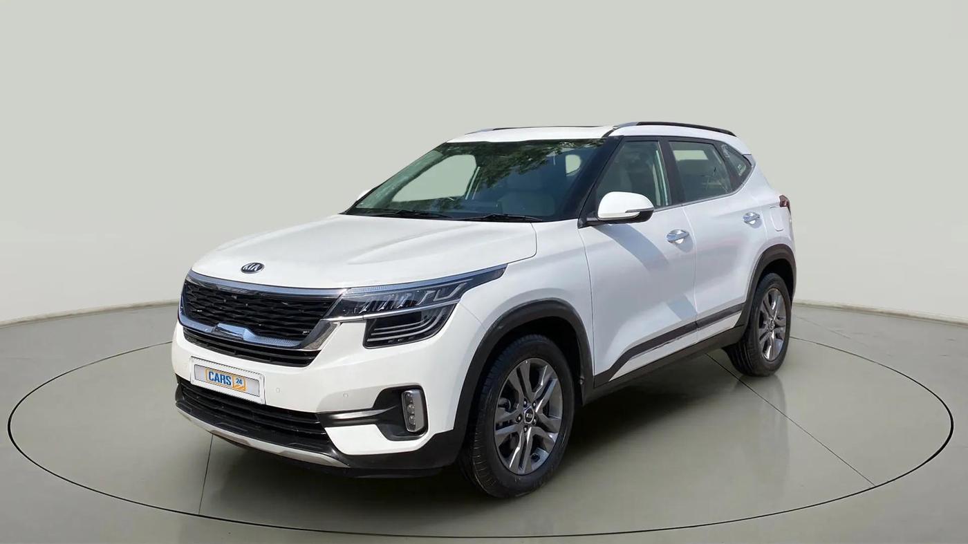 2019 KIA SELTOS HTX PLUS 1.5 DIESEL, Diesel, Manual, 11,424 km, Left Front Diagonal