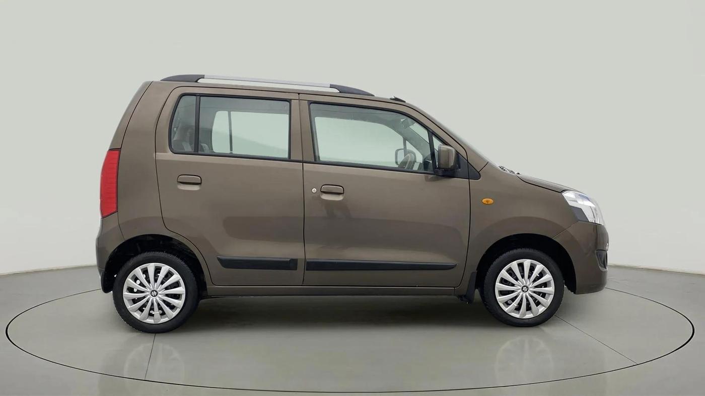 2015 Maruti Wagon R 1.0 VXI, Petrol, Manual, 13,389 km, Right Side View