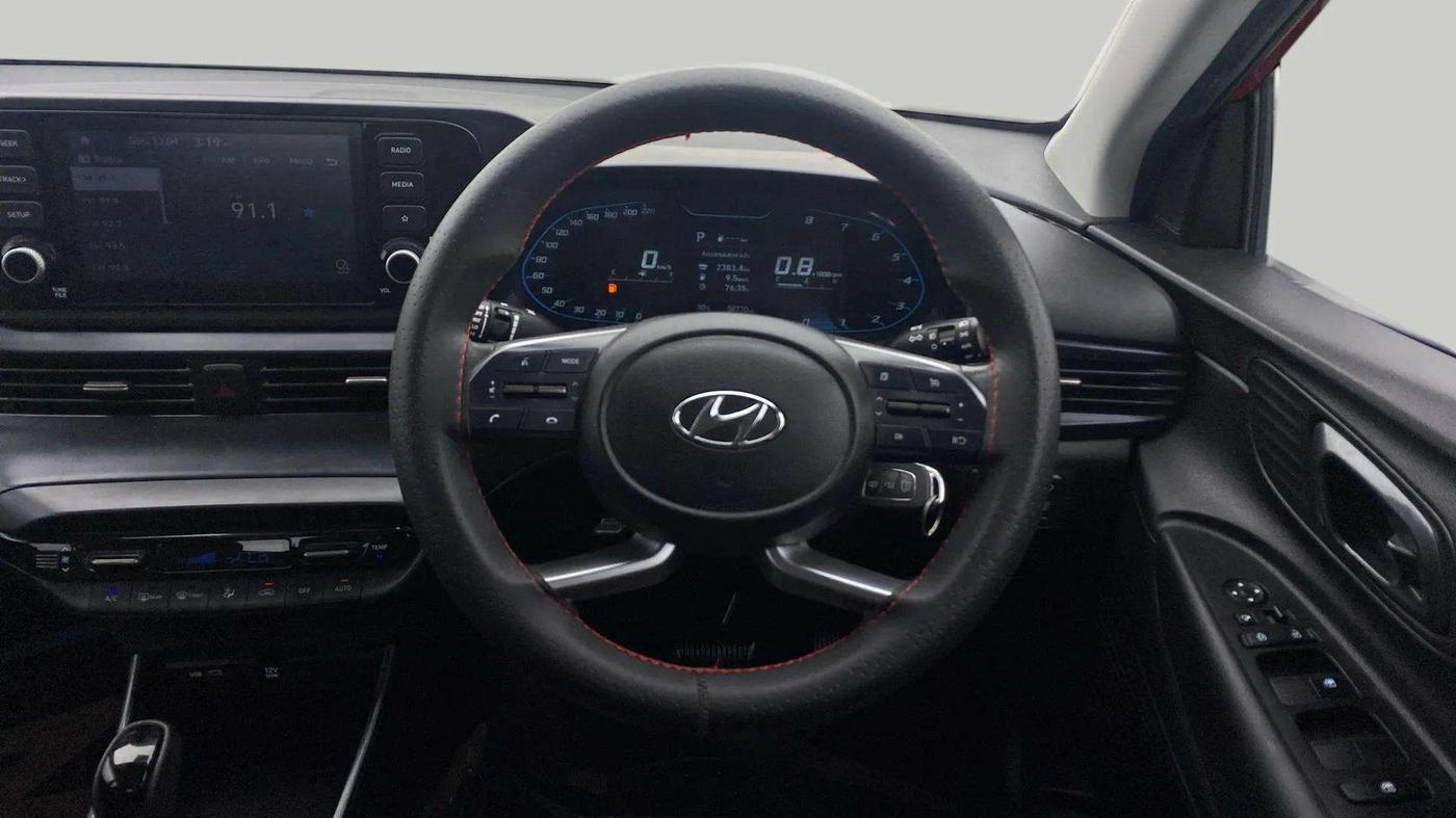 2023 Hyundai NEW I20 SPORTZ 1.2 IVT, Petrol, Automatic, 38,792 km, Steering Wheel Close Up