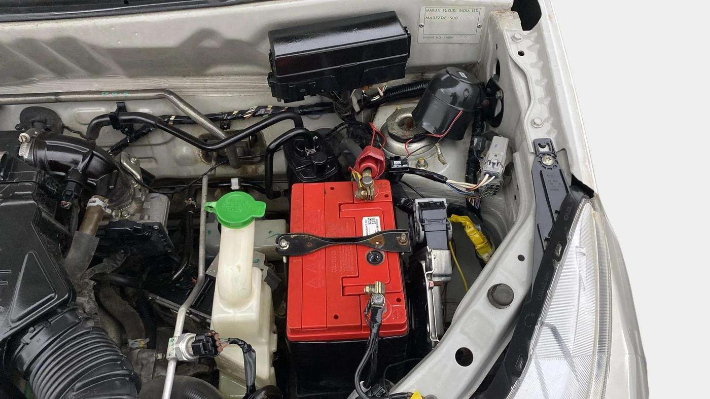 2019 Maruti Alto K10 VXI AMT, Petrol, Automatic, 47,554 km, Engine View - Left
