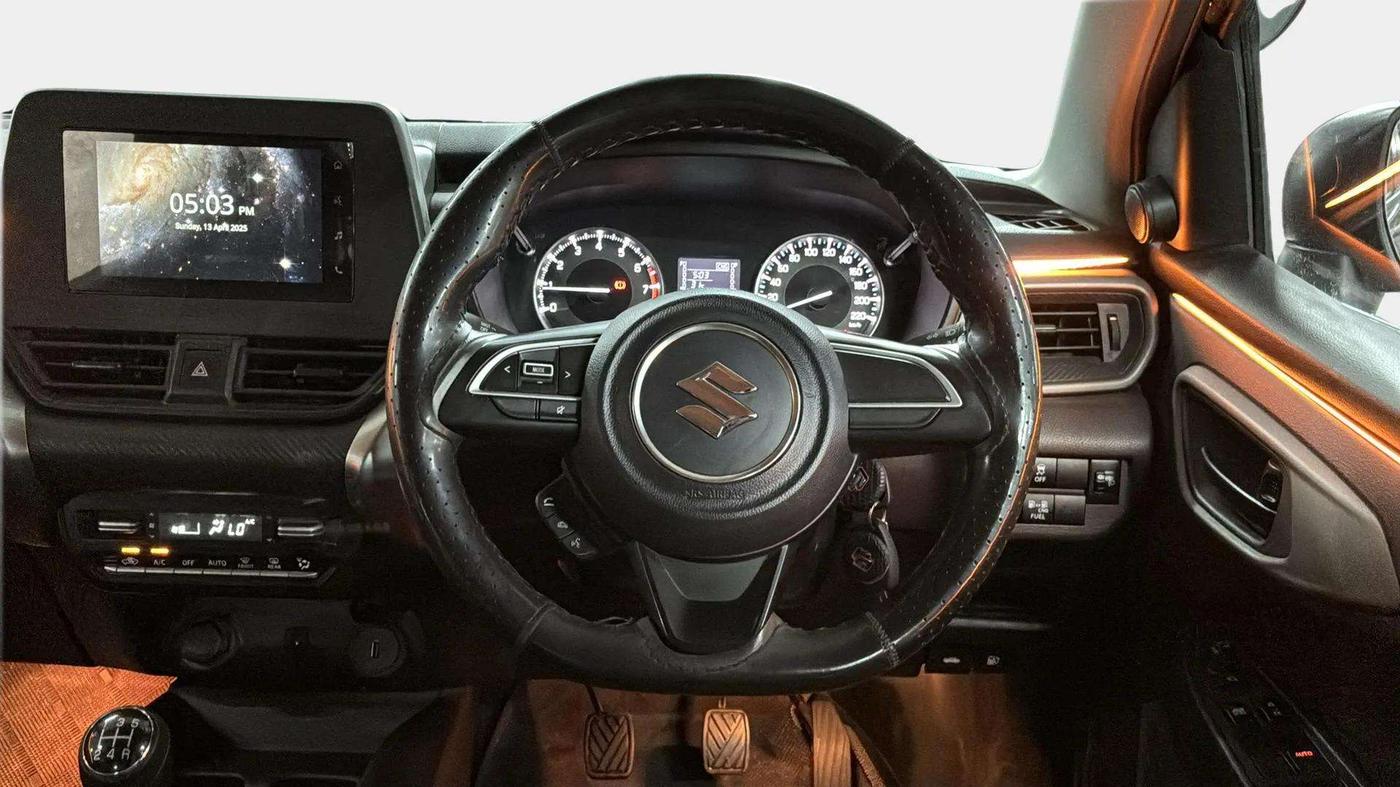 2024 Maruti FRONX DELTA CNG 1.2 MT, CNG, Manual, 21,117 km, Steering Wheel Close Up