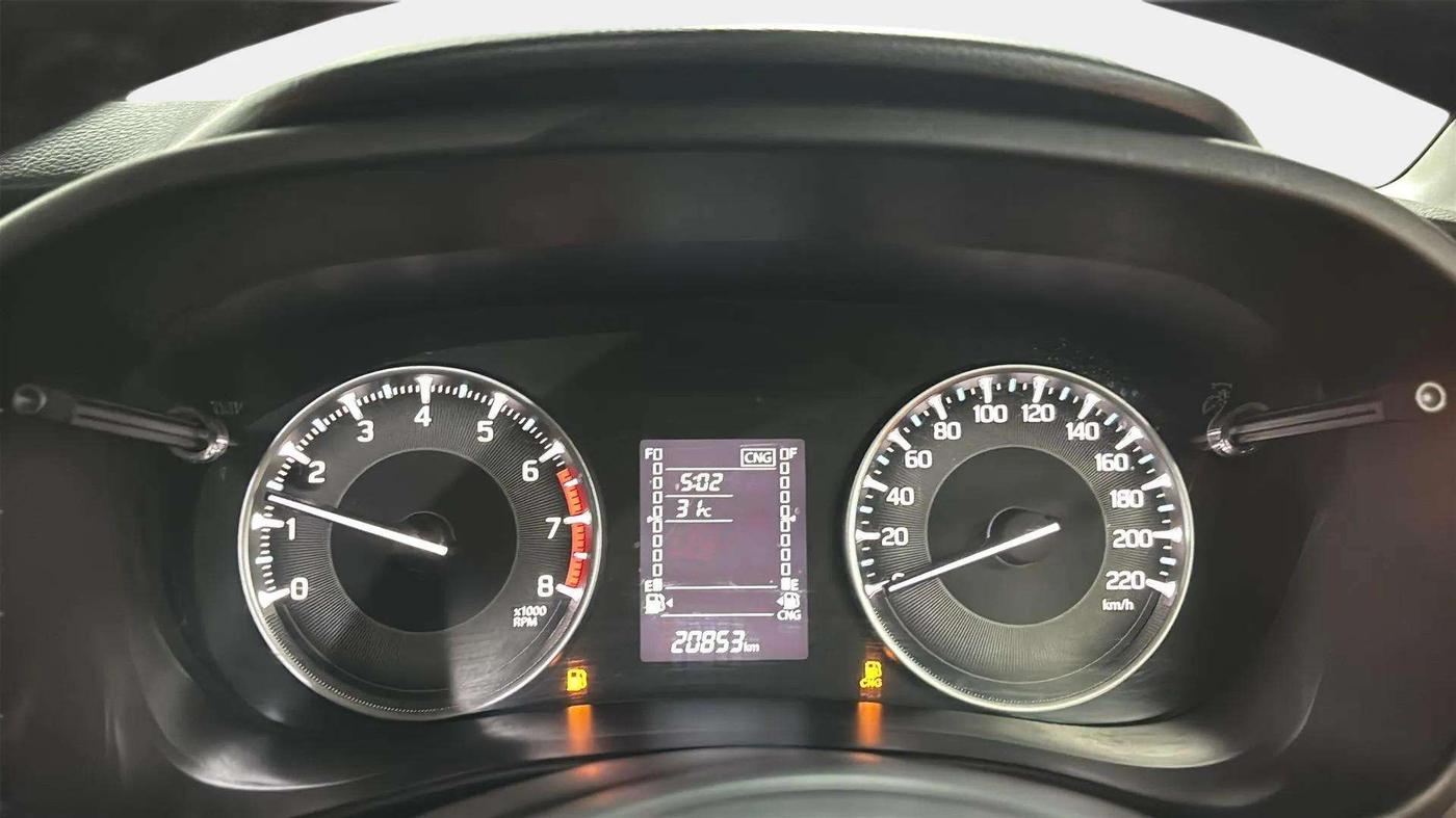 2024 Maruti FRONX DELTA CNG 1.2 MT, CNG, Manual, 21,117 km, Odometer Image
