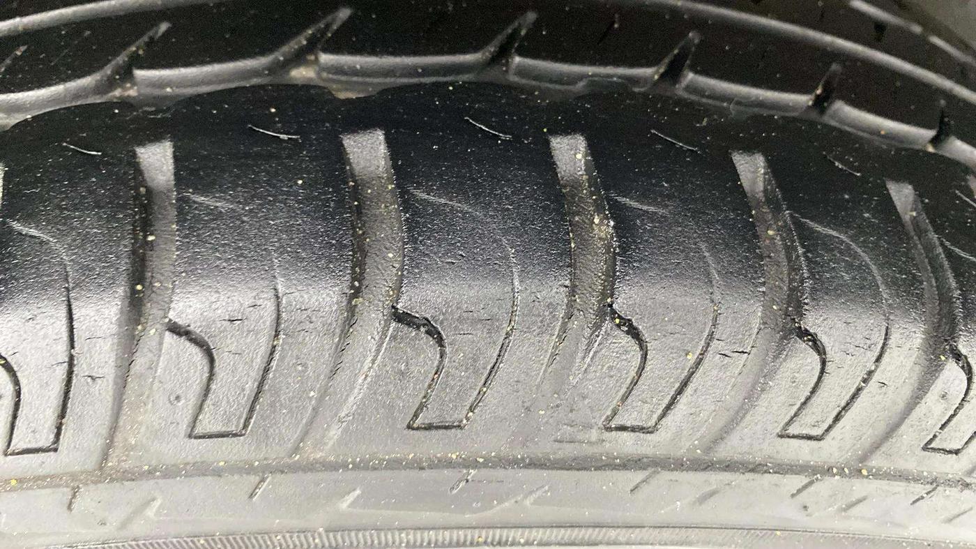 2022 Maruti S PRESSO VXI+, Petrol, Manual, 6,051 km, Left Rear Tyre Tread