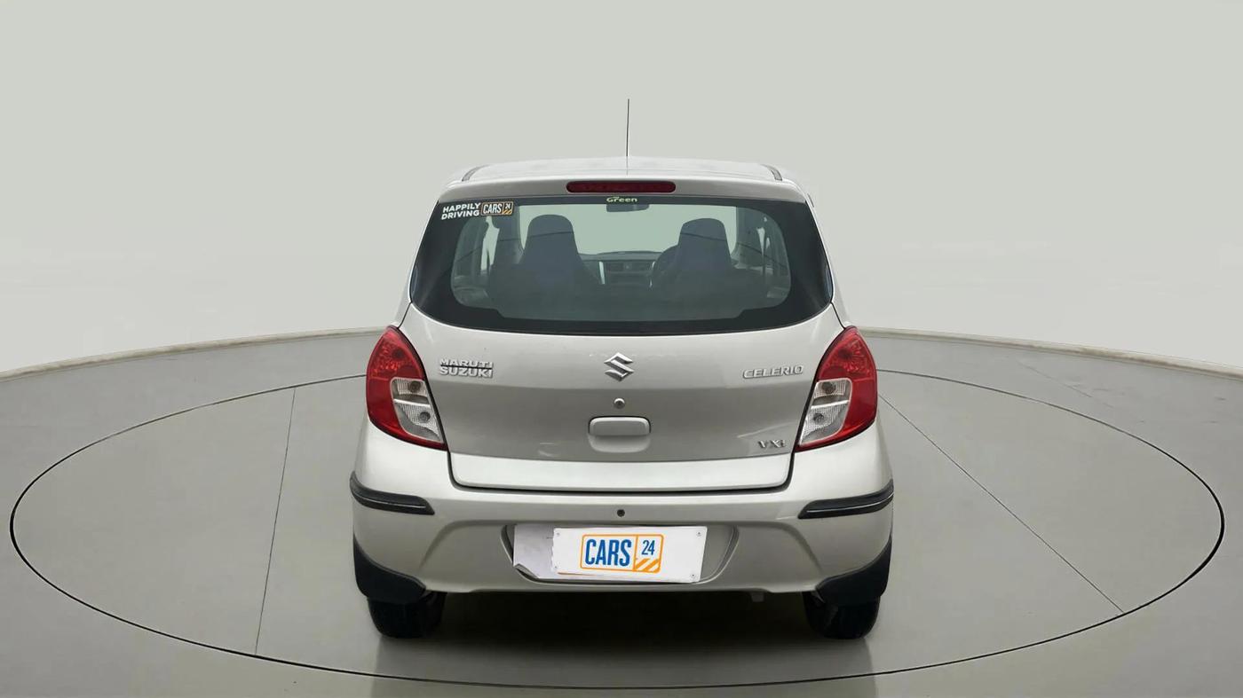 2017 Maruti Celerio VXI CNG, CNG, Manual, 81,256 km, Back/Rear