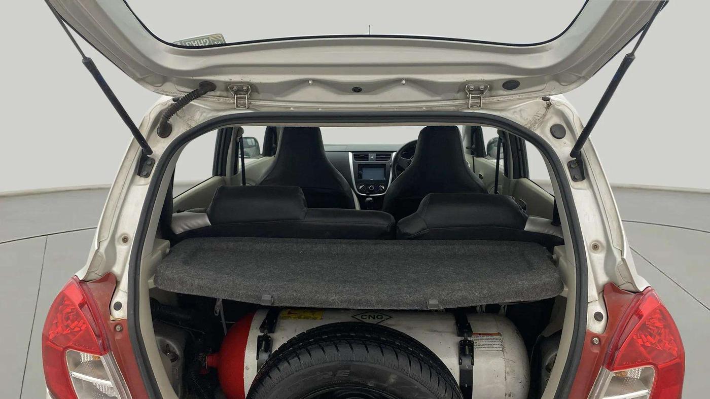 2017 Maruti Celerio VXI CNG, CNG, Manual, 81,256 km, Boot Inside