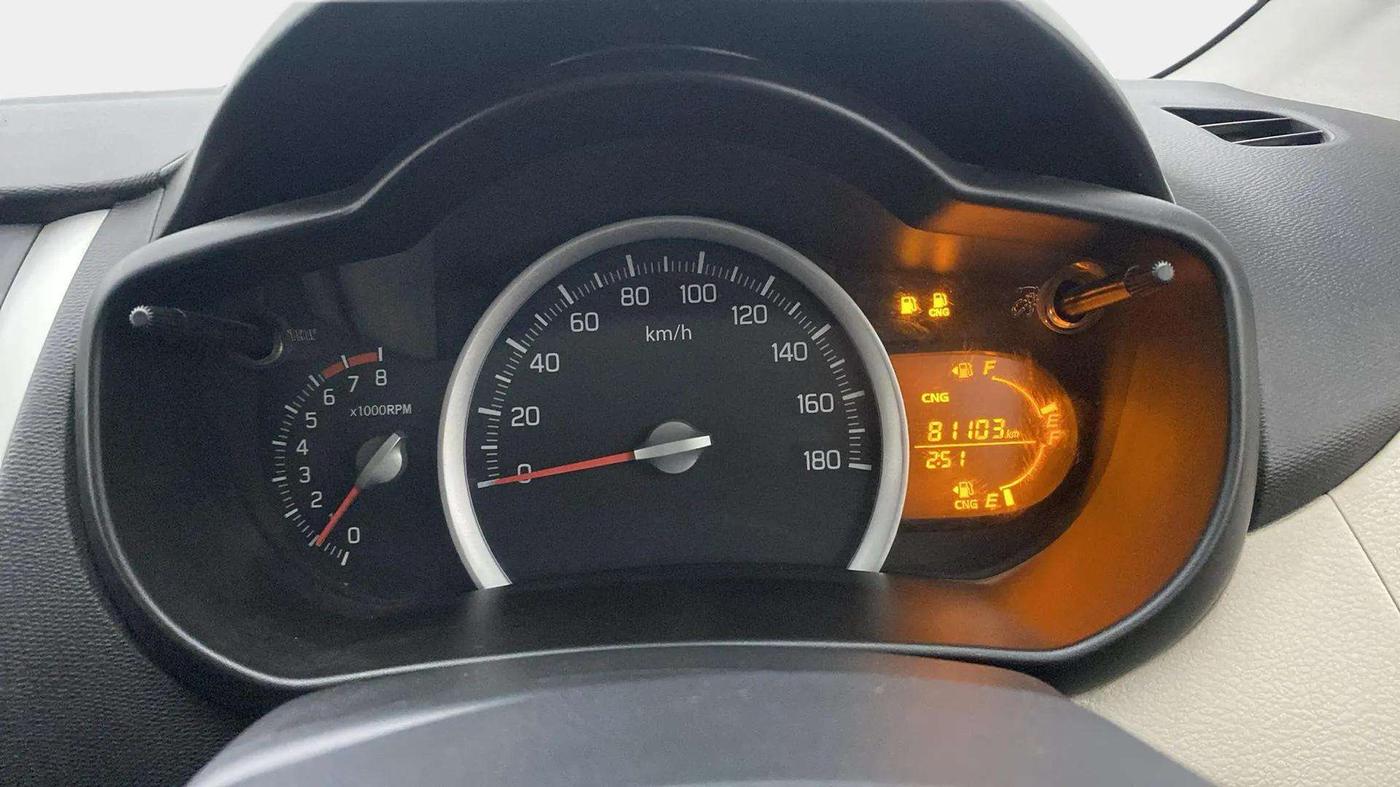2017 Maruti Celerio VXI CNG, CNG, Manual, 81,256 km, Odometer Image