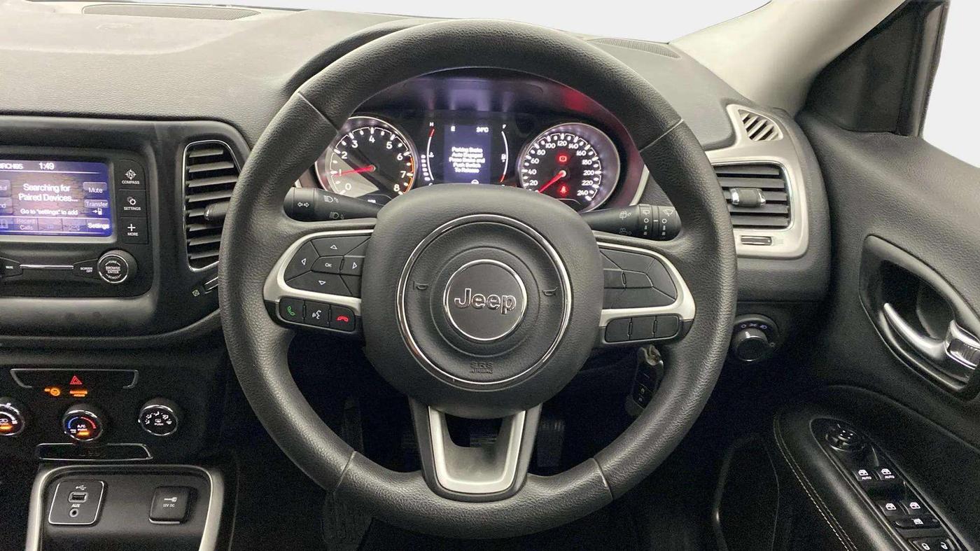 2018 Jeep Compass SPORT 1.4 PETROL, Petrol, Manual, 33,953 km, Steering Wheel Close Up