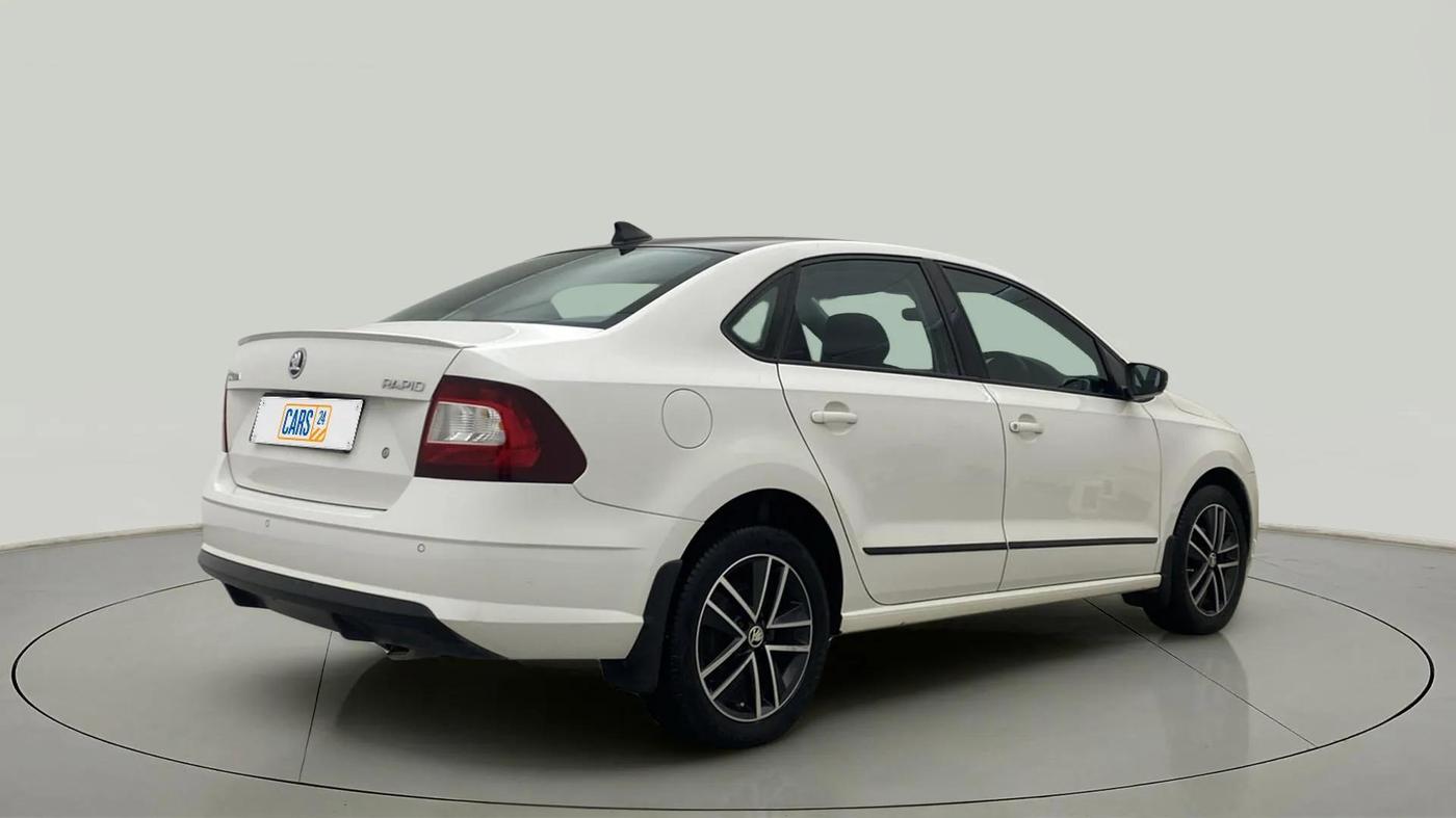 2018 Skoda Rapid STYLE 1.6 MPI, Petrol, Manual, 69,568 km, Right Back Diagonal