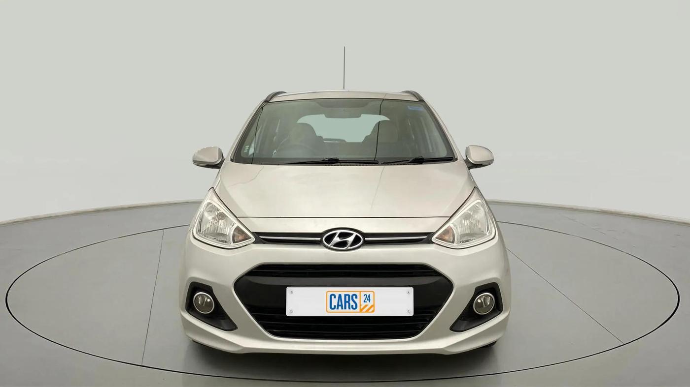 2016 Hyundai Grand i10 ASTA (O) 1.2 KAPPA VTVT, Petrol, Manual, 33,368 km, Front