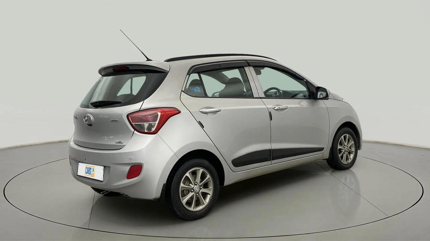 2016 Hyundai Grand i10 ASTA (O) 1.2 KAPPA VTVT, Petrol, Manual, 33,368 km, Right Back Diagonal