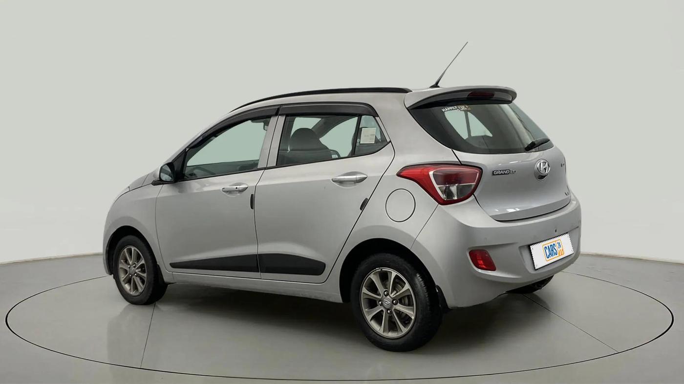 2016 Hyundai Grand i10 ASTA (O) 1.2 KAPPA VTVT, Petrol, Manual, 33,368 km, Left Back Diagonal