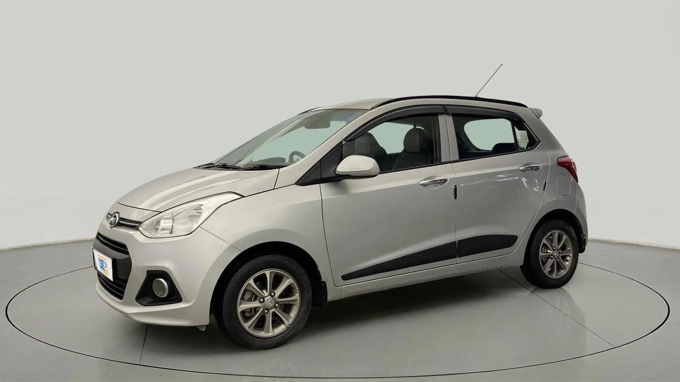 2016 Hyundai Grand i10 ASTA (O) 1.2 KAPPA VTVT, Petrol, Manual, 33,368 km, Left Front Diagonal