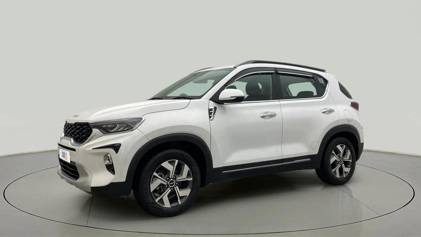 2022 KIA SONET HTX 1.5, Diesel, Manual, 70,942 km, Left Front Diagonal