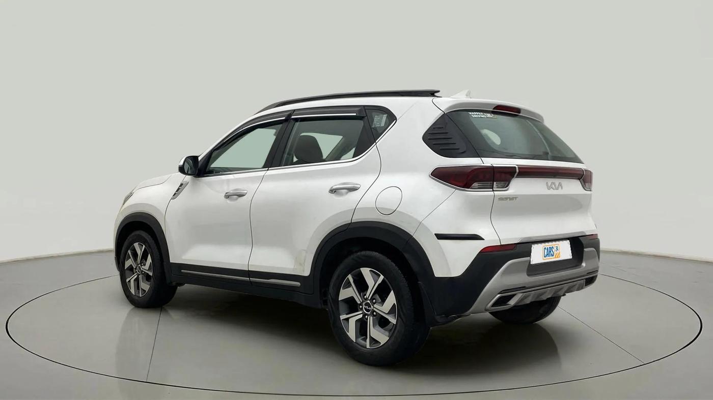 2022 KIA SONET HTX 1.5, Diesel, Manual, 70,942 km, Left Back Diagonal