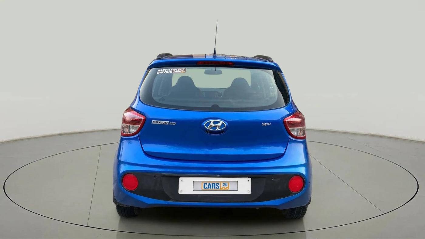 2017 Hyundai Grand i10 SPORTZ 1.2 KAPPA VTVT, Petrol, Manual, 30,913 km, Back/Rear