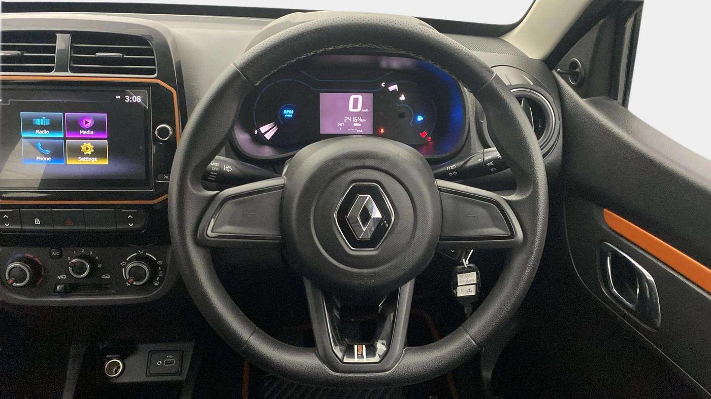 2020 Renault Kwid CLIMBER 1.0 (O), Petrol, Manual, 24,292 km, Steering Wheel Close Up