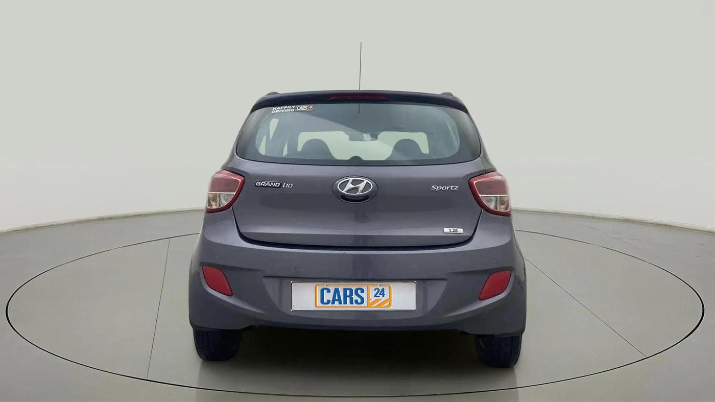 2015 Hyundai Grand i10 SPORTZ 1.2 KAPPA VTVT, Petrol, Manual, 19,811 km, Back/Rear