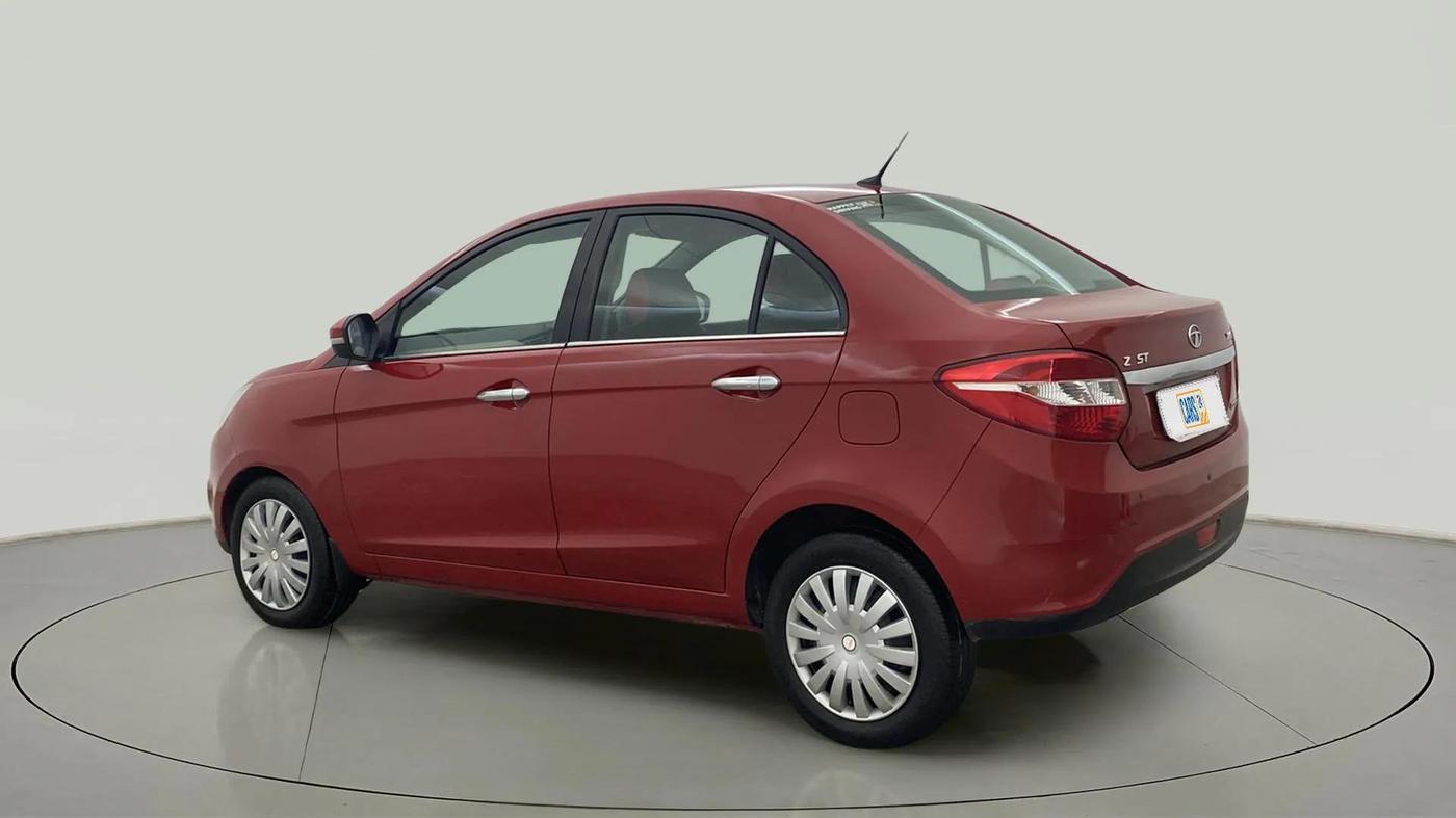 2017 Tata Zest XMS PETROL, Petrol, Manual, 68,026 km, Left Back Diagonal