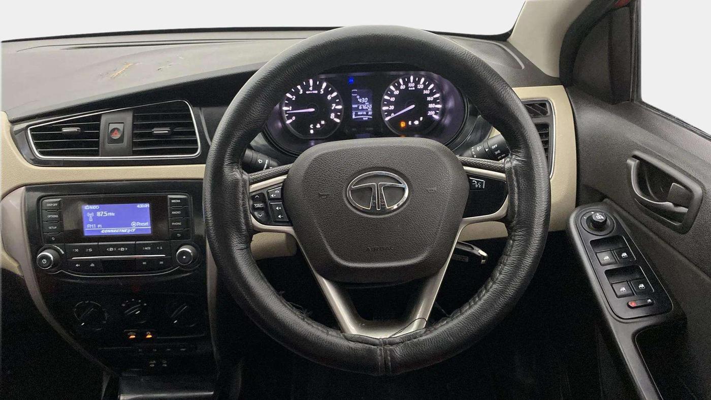 2017 Tata Zest XMS PETROL, Petrol, Manual, 68,026 km, Steering Wheel Close Up
