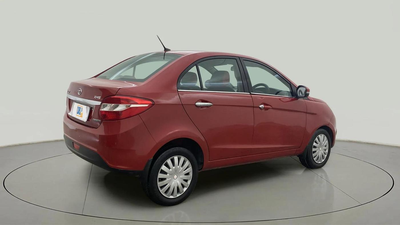 2017 Tata Zest XMS PETROL, Petrol, Manual, 68,026 km, Right Back Diagonal