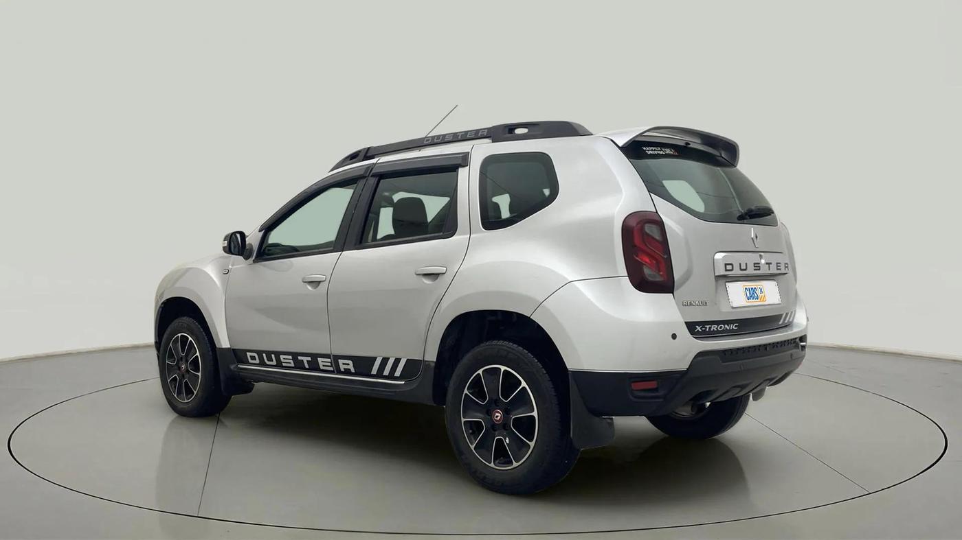 2017 Renault Duster RXS CVT, Petrol, Automatic, 72,666 km, Left Back Diagonal