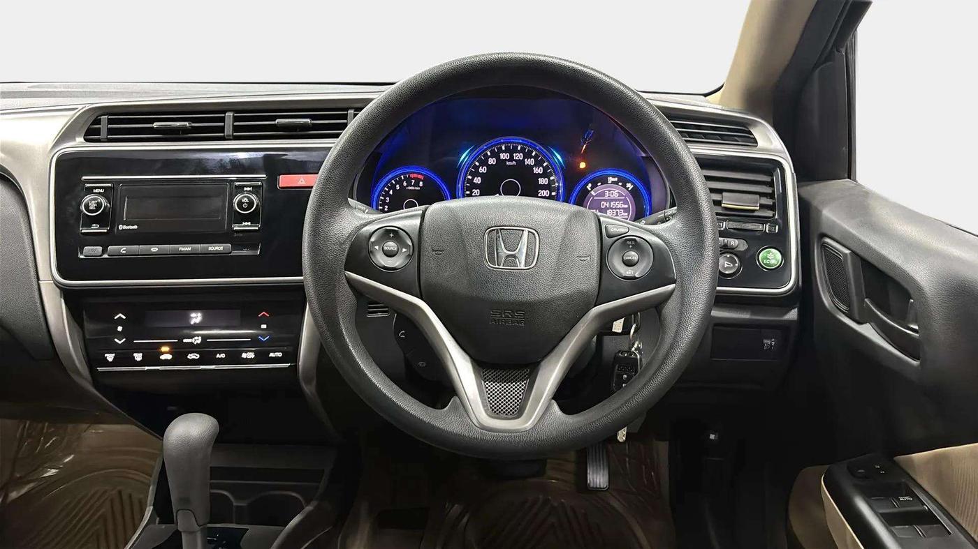 2015 Honda City 1.5L I-VTEC SV CVT, Petrol, Automatic, 41,714 km, Steering Wheel Close Up