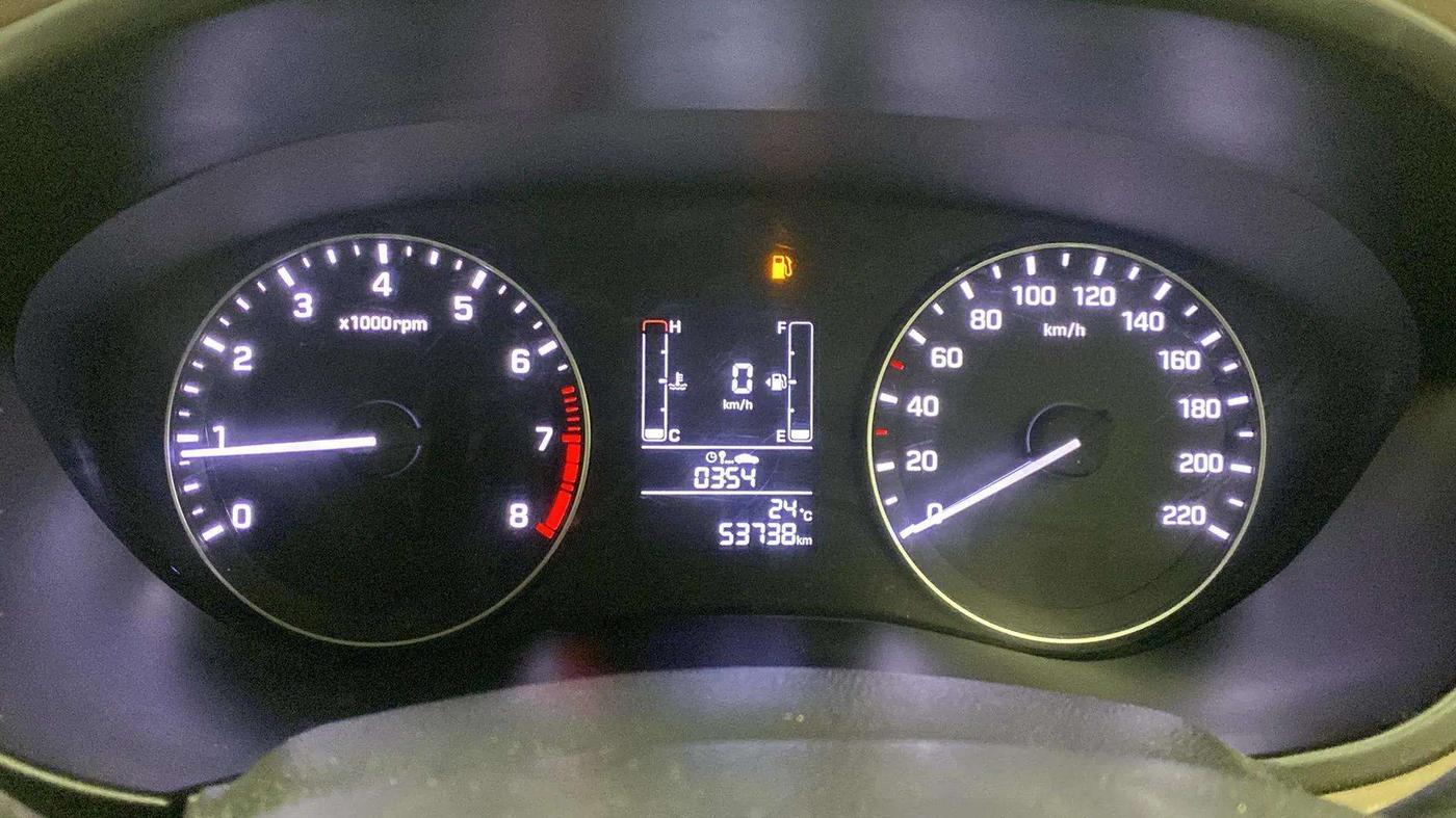 2016 Hyundai Elite i20 SPORTZ 1.2, Petrol, Manual, 53,809 km, Odometer Image