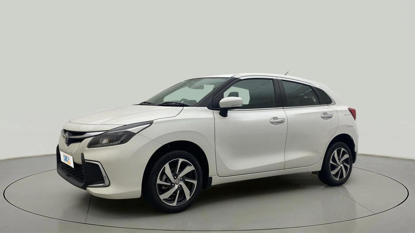 2023 Toyota Glanza G E-CNG, CNG, Manual, 8,183 km, Left Front Diagonal