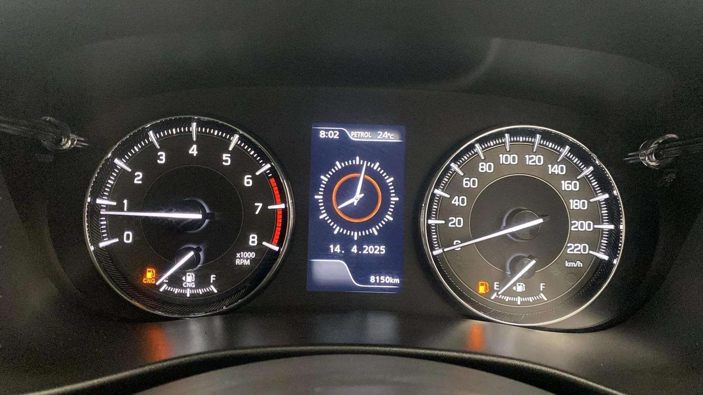 2023 Toyota Glanza G E-CNG, CNG, Manual, 8,183 km, Odometer Image