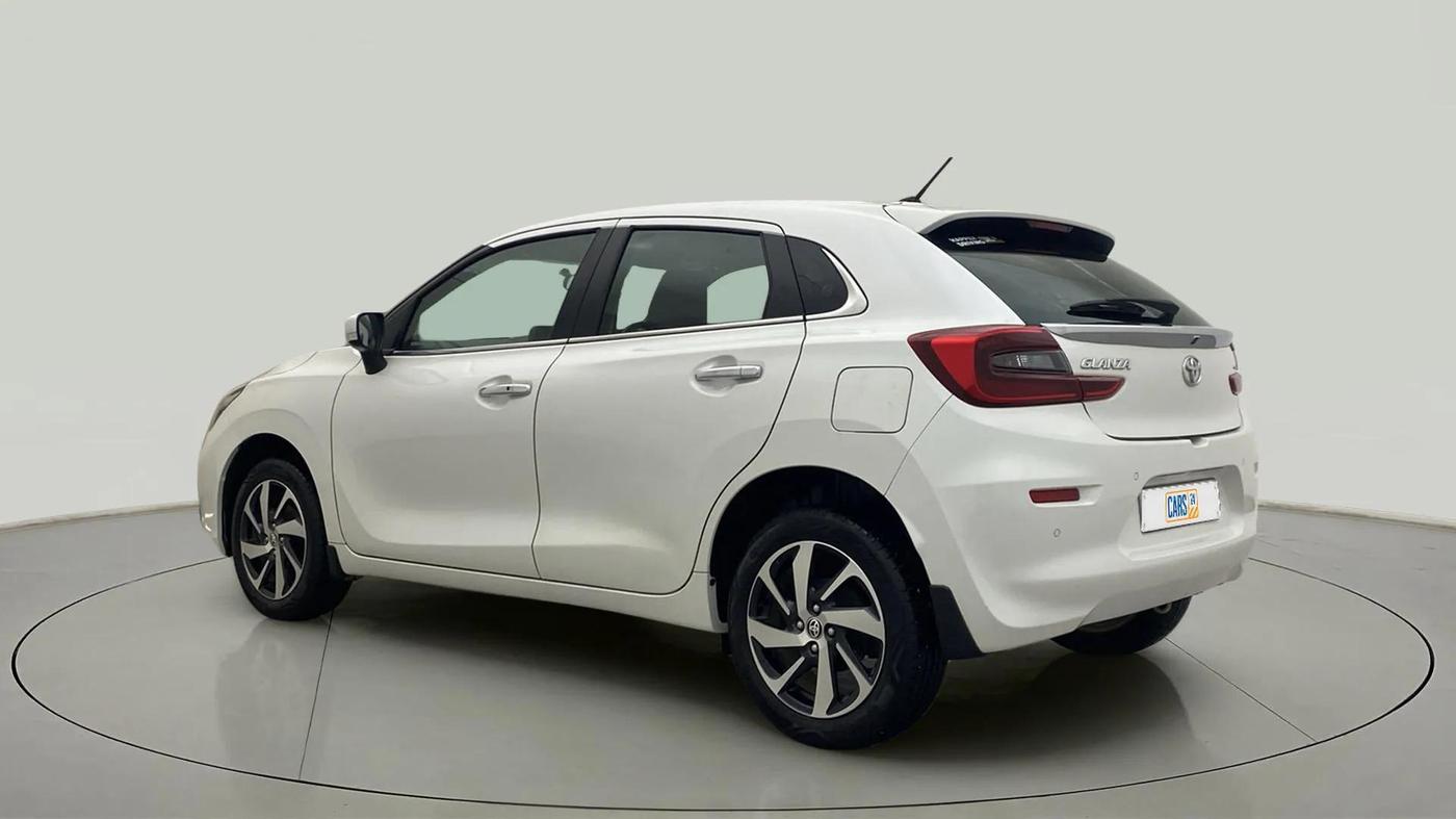 2023 Toyota Glanza G E-CNG, CNG, Manual, 8,183 km, Left Back Diagonal