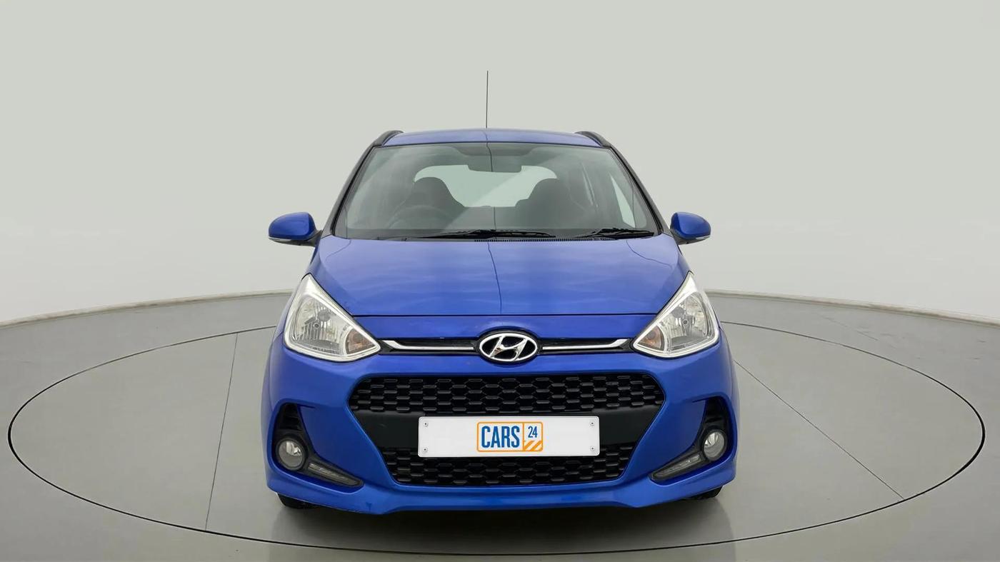 2018 Hyundai Grand i10 SPORTZ (O) AT 1.2 KAPPA VTVT, Petrol, Automatic, 48,930 km, Front