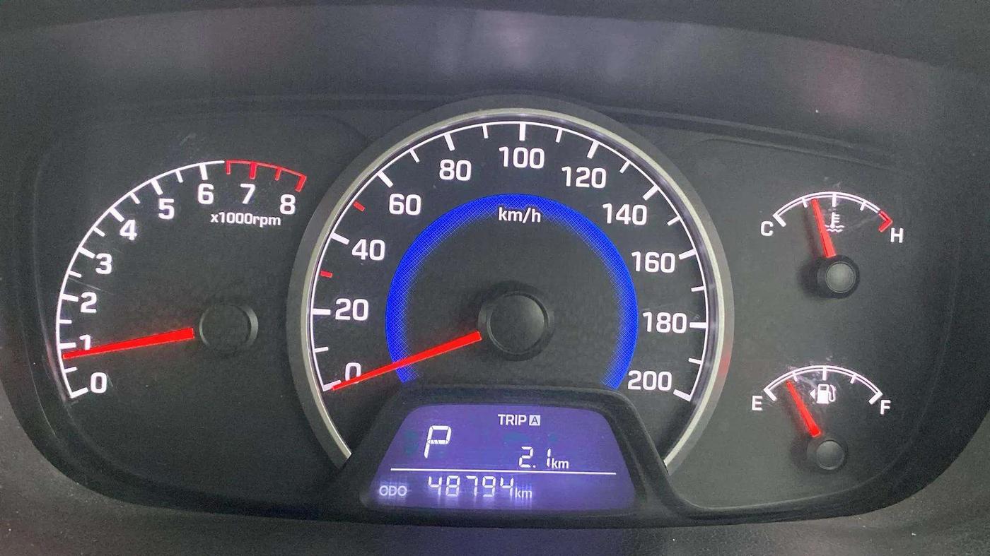 2018 Hyundai Grand i10 SPORTZ (O) AT 1.2 KAPPA VTVT, Petrol, Automatic, 48,930 km, Odometer Image