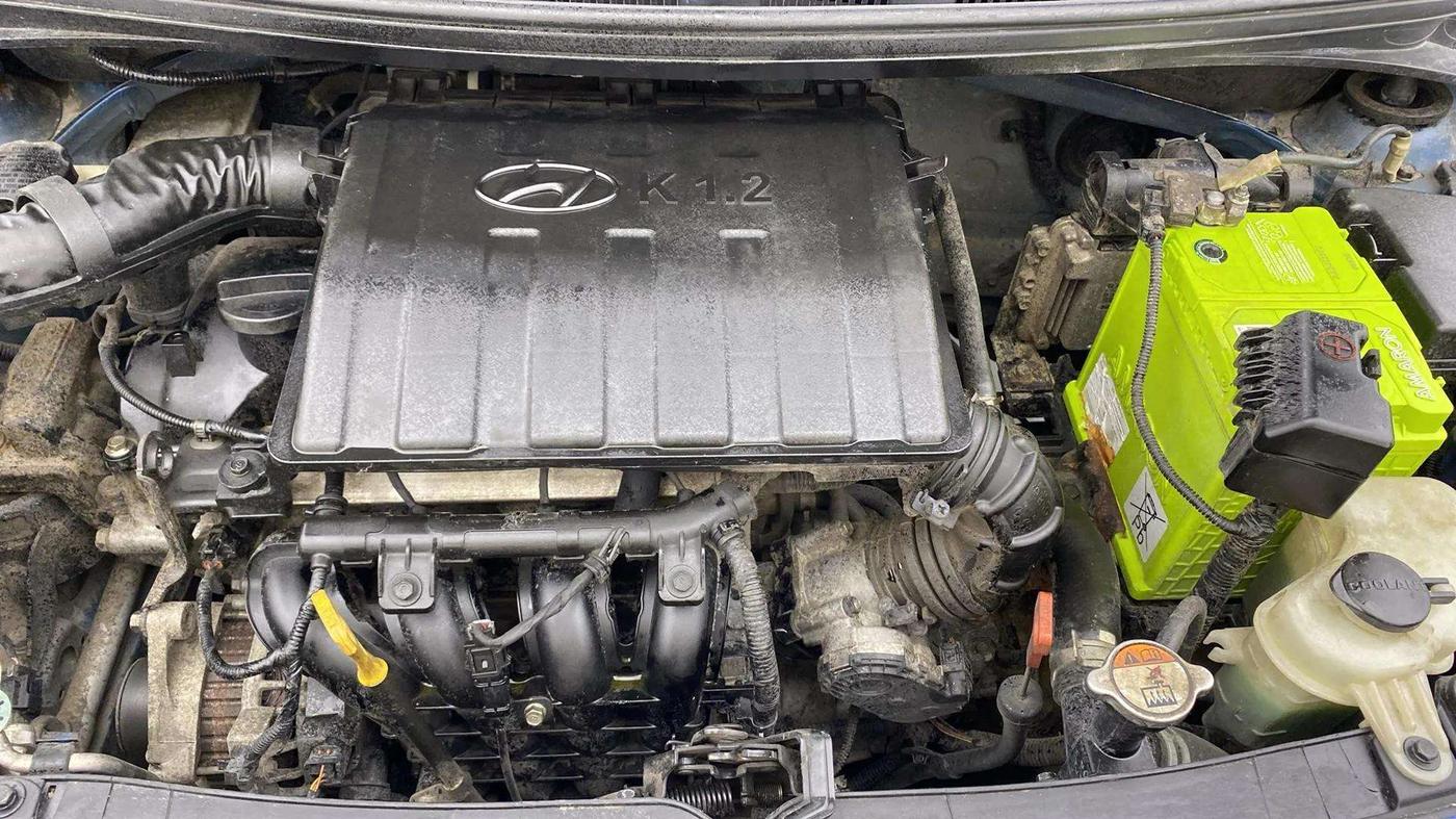 2018 Hyundai Grand i10 SPORTZ (O) AT 1.2 KAPPA VTVT, Petrol, Automatic, 48,930 km, Engine View