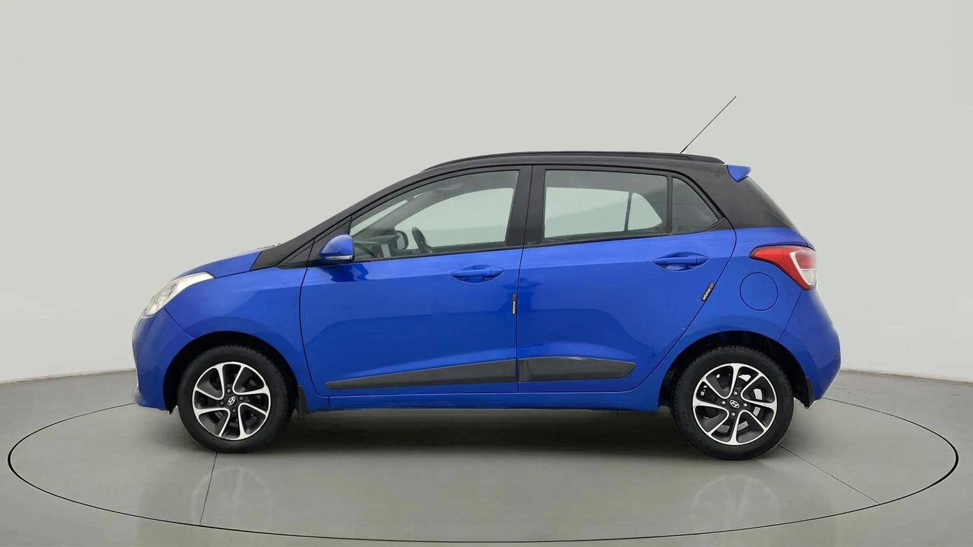 2018 Hyundai Grand i10 SPORTZ (O) AT 1.2 KAPPA VTVT, Petrol, Automatic, 48,930 km, Left Side
