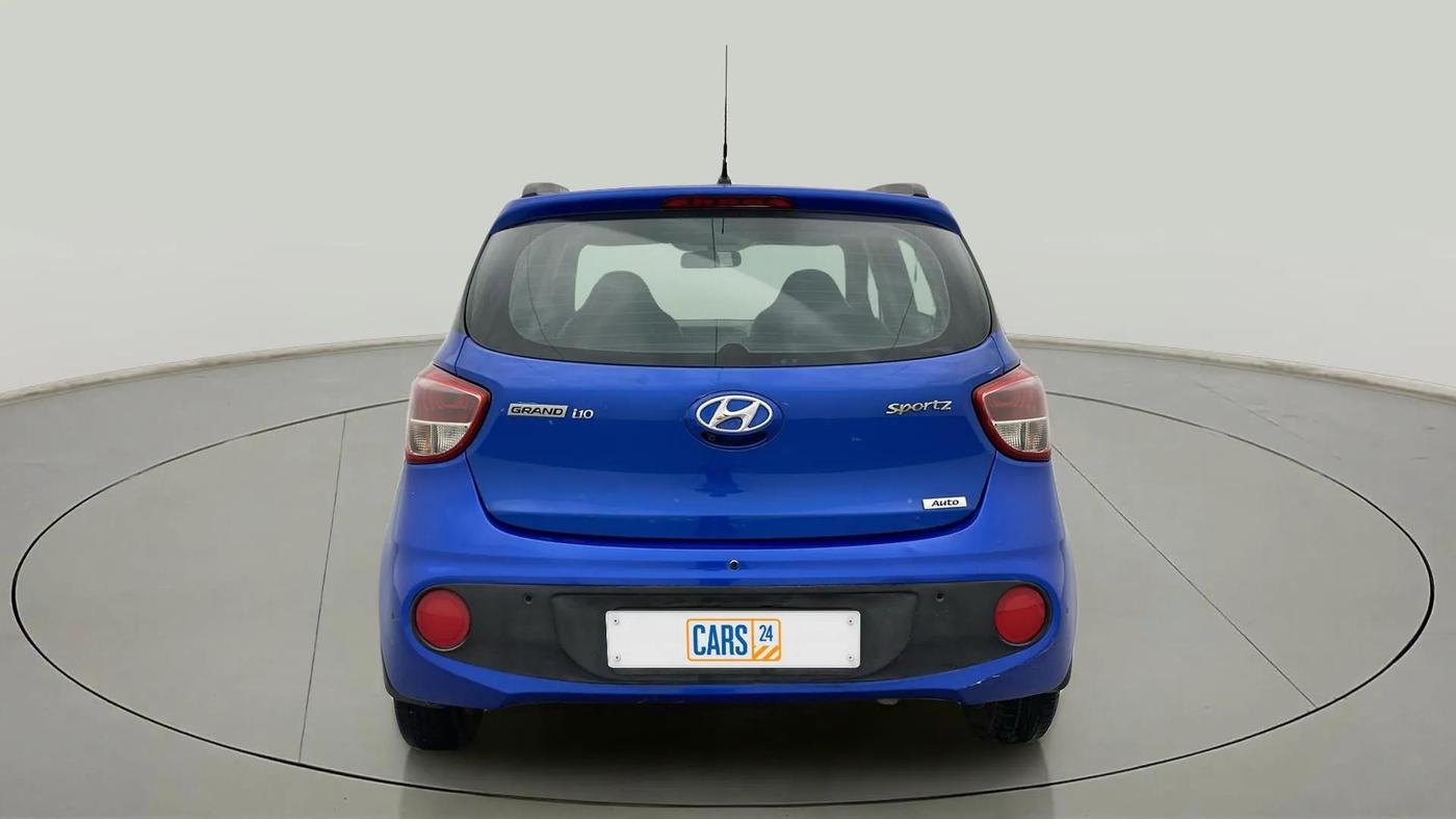 2018 Hyundai Grand i10 SPORTZ (O) AT 1.2 KAPPA VTVT, Petrol, Automatic, 48,930 km, Back/Rear