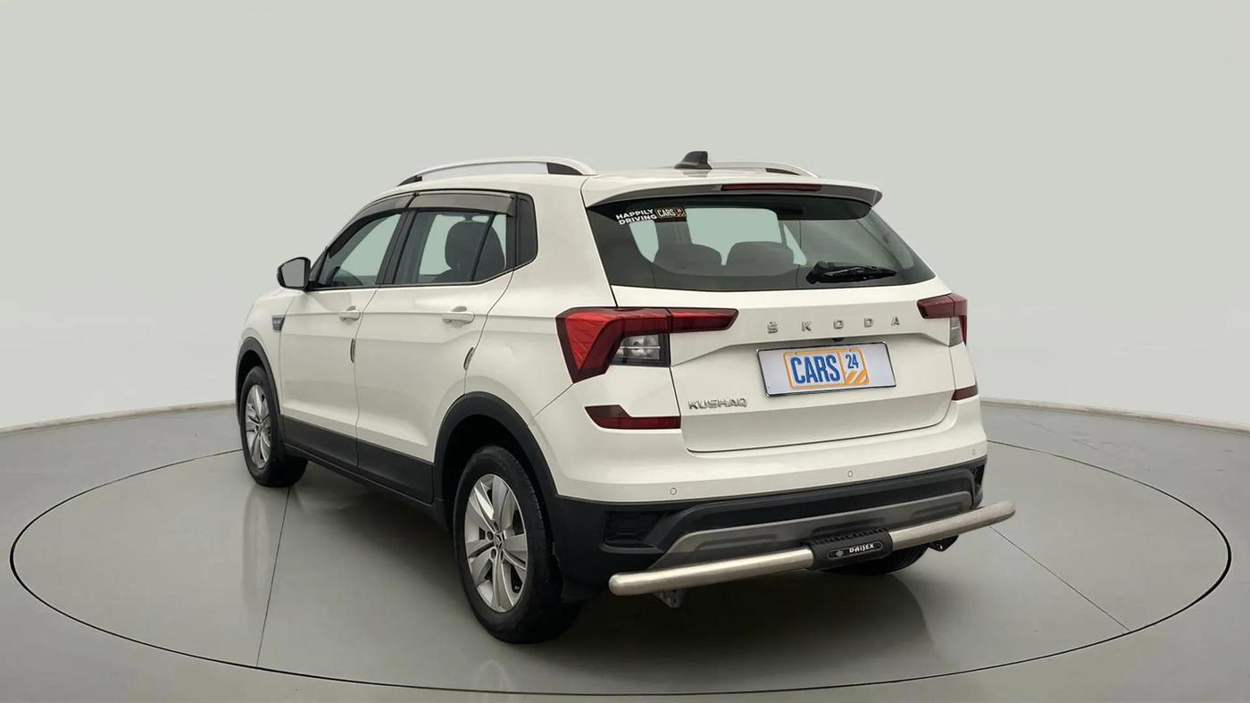 2022 Skoda KUSHAQ AMBITION 1.0L TSI MT, Petrol, Manual, 43,744 km, Left Back Diagonal
