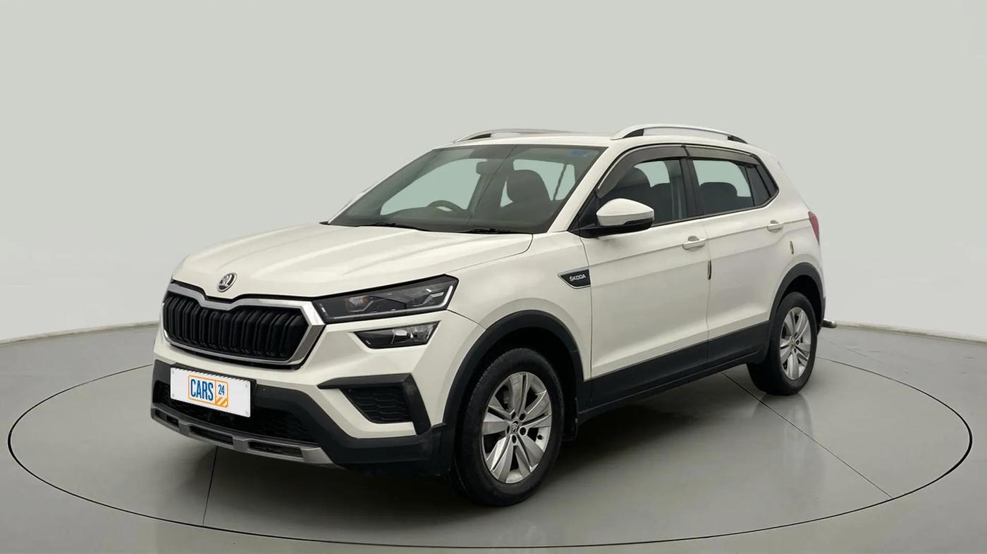 2022 Skoda KUSHAQ AMBITION 1.0L TSI MT, Petrol, Manual, 43,744 km, Left Front Diagonal