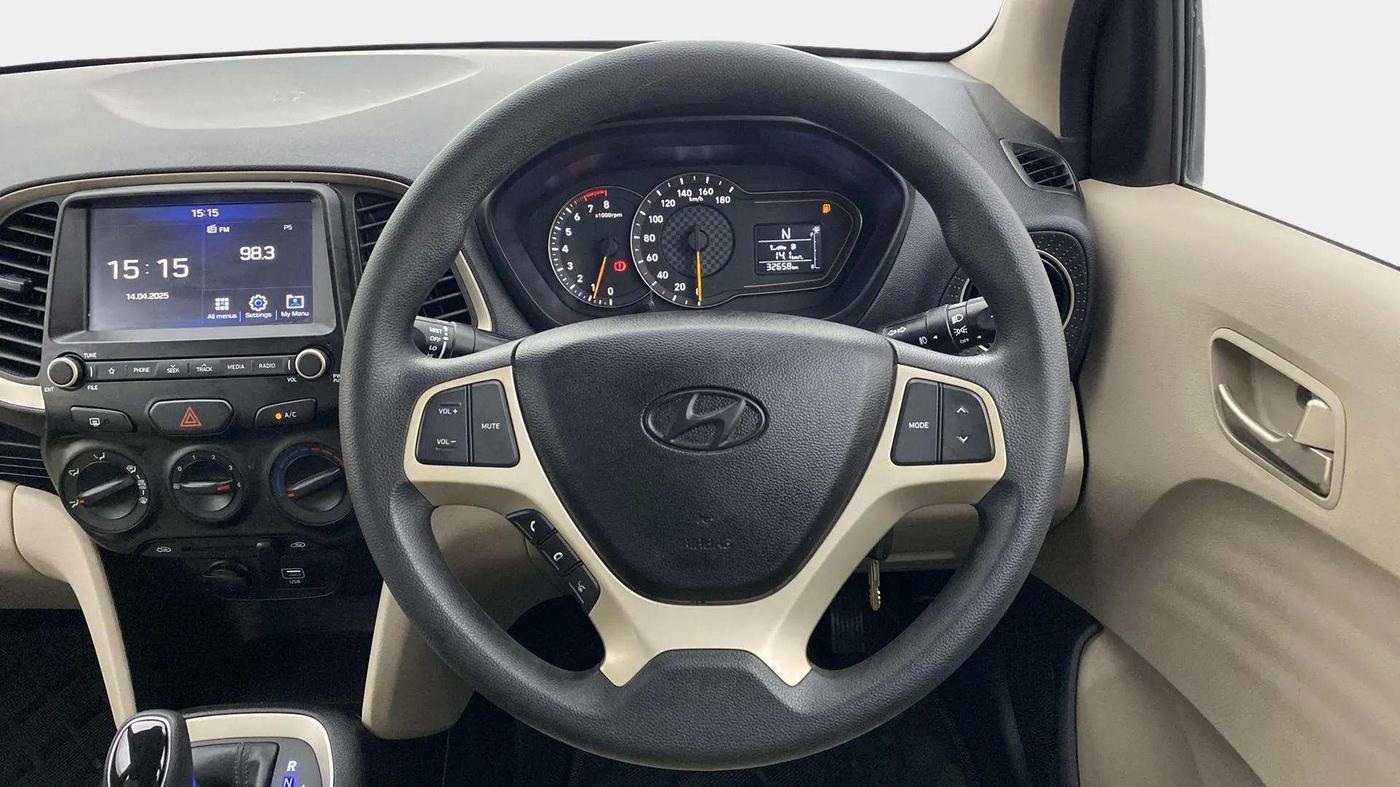 2019 Hyundai NEW SANTRO SPORTZ AMT, Petrol, Automatic, 32,736 km, Steering Wheel Close Up