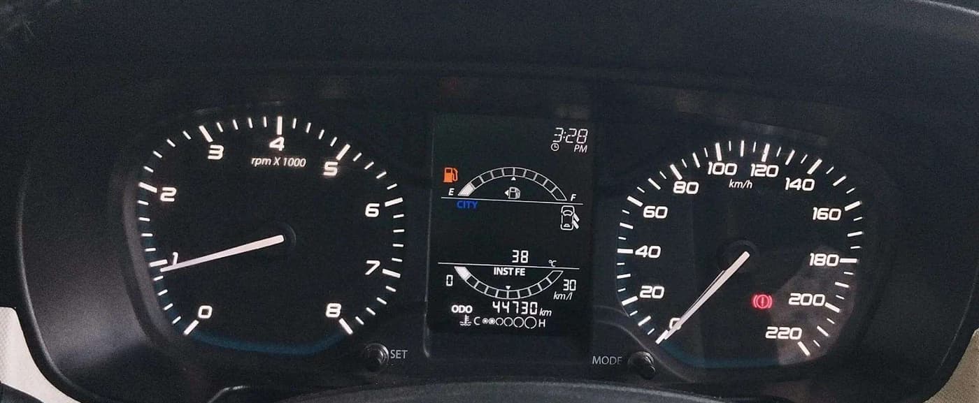 2022 Tata PUNCH ACCOMPLISHED MT, CNG, Manual, 44,733 km, Odometer Image